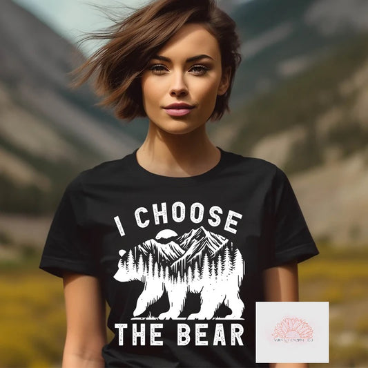 I choose the Bear - Adult Unisex T-Shirt