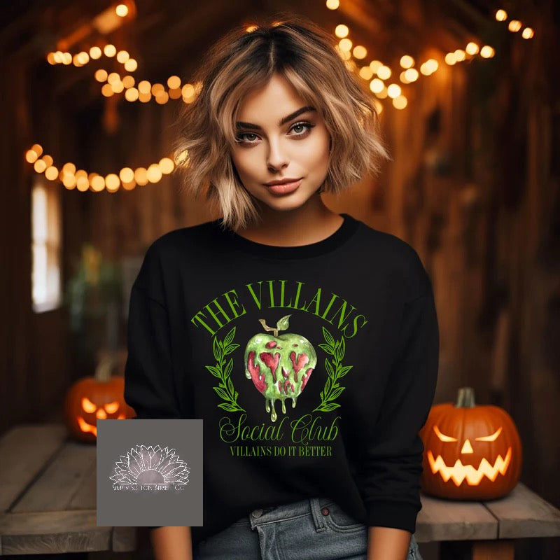 The Villians Social Club |  Crewneck Unisex Sweatshirt