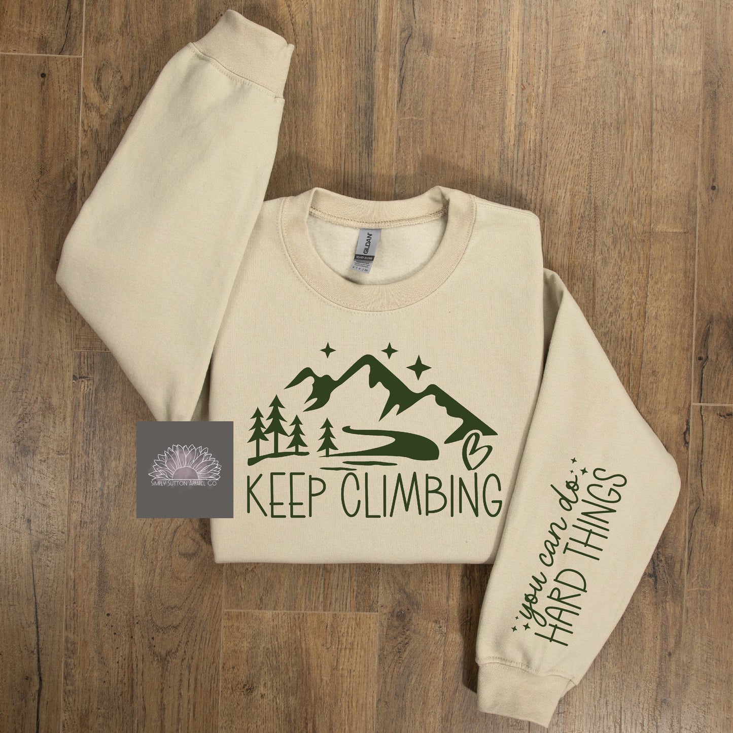 Keep Climbing |  Crewneck Unisex Sweatshirt