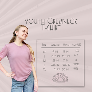 3up 3down-  Crewneck Unisex Youth T-Shirt