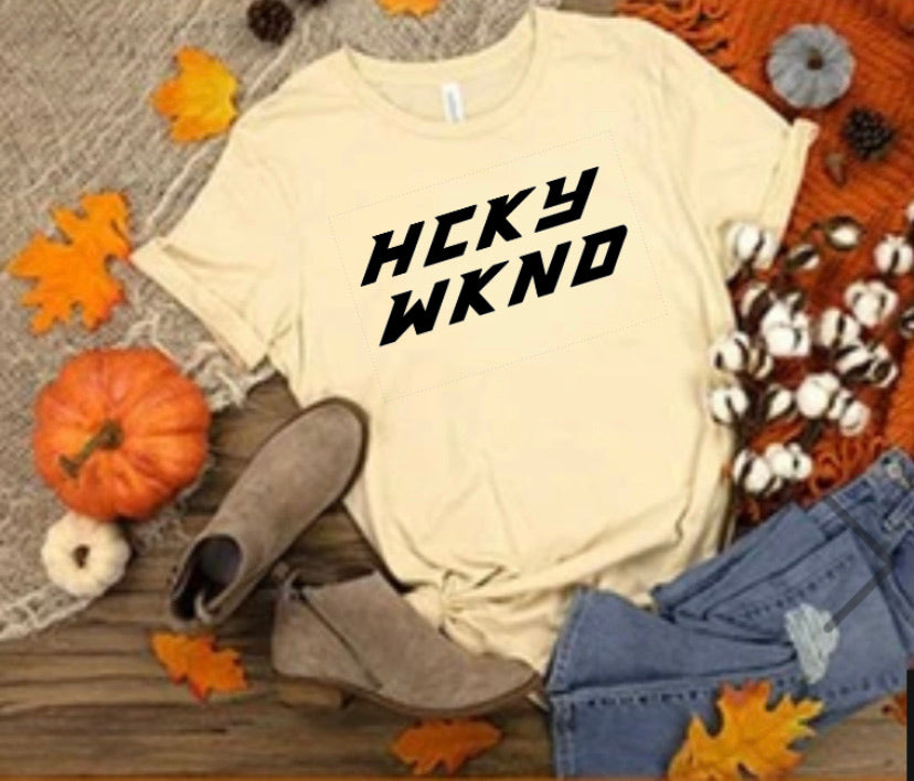 HCKY WKND- Adult Unisex T-Shirt
