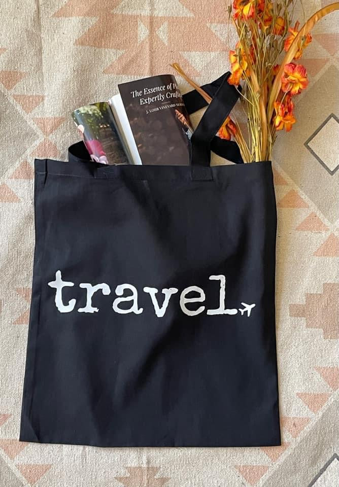 Travel Canvas Tote