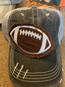 Vintage Patch Football  Trucker Hat