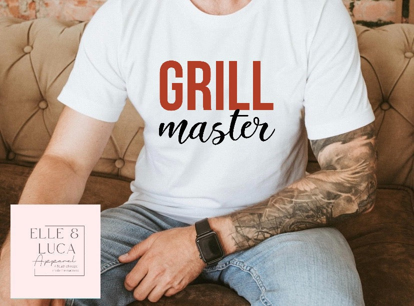 Grill Master - Adult Crewneck Unisex T-Shirt