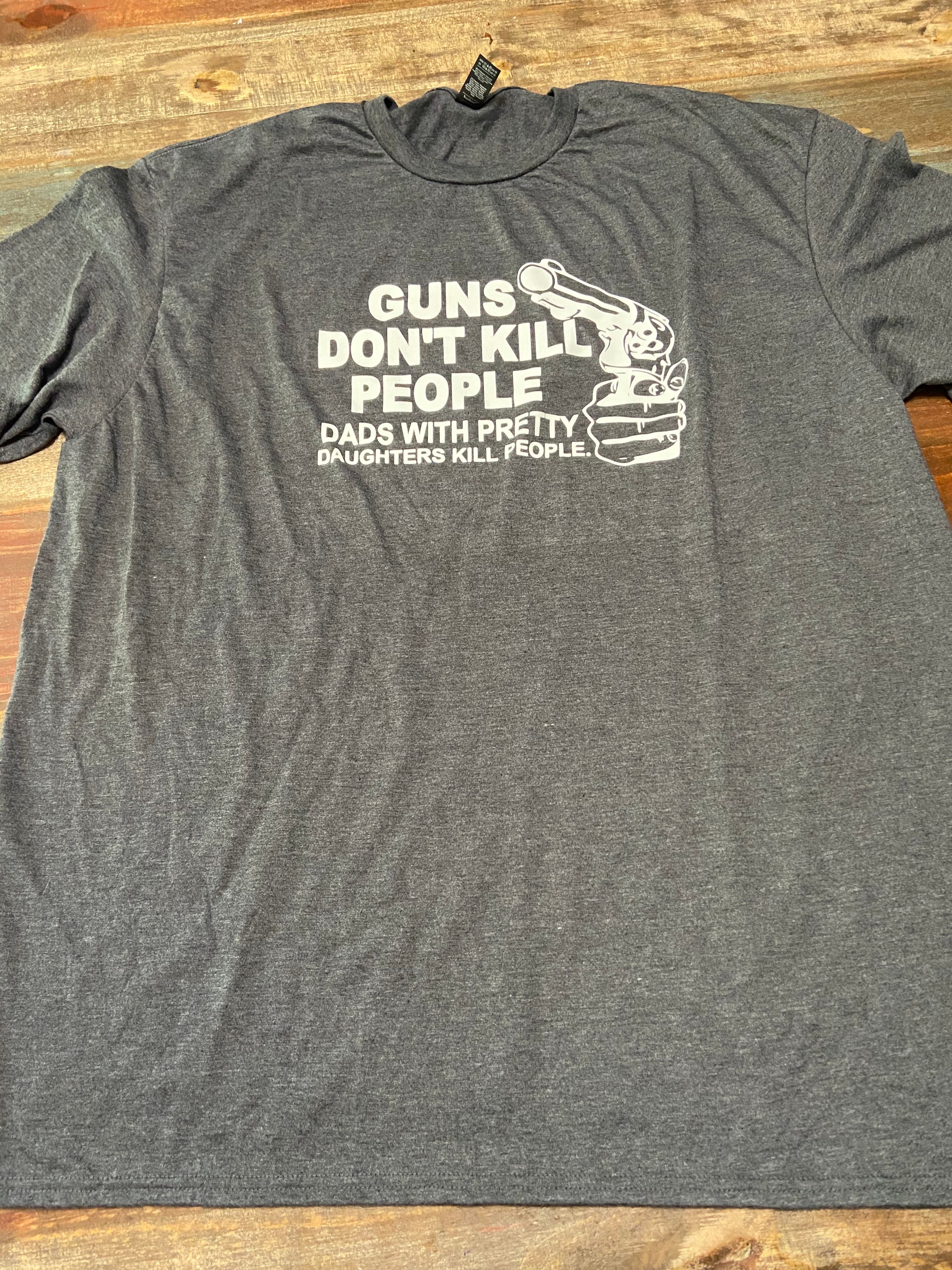 Guns & Dads- Adult Unisex Crewneck T-Shirt