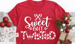 Sweet but twisted-  Adult Unisex Crewneck T-Shirt