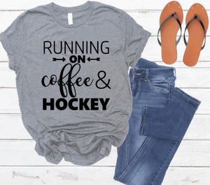 Running on coffee & Hockey- Adult
