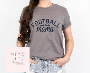 Football Mama Unisex Crewneck Adult T-shirt