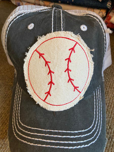 Vintage Patch Baseball Mom| Trucker Hat