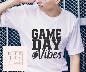 Football Game Day Vibes Unisex Crewneck Youth T-shirt