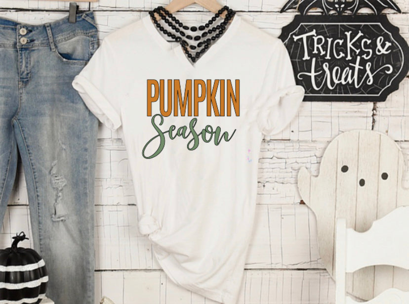 Pumpkin Season- Adult Unisex Crewneck T-shirt