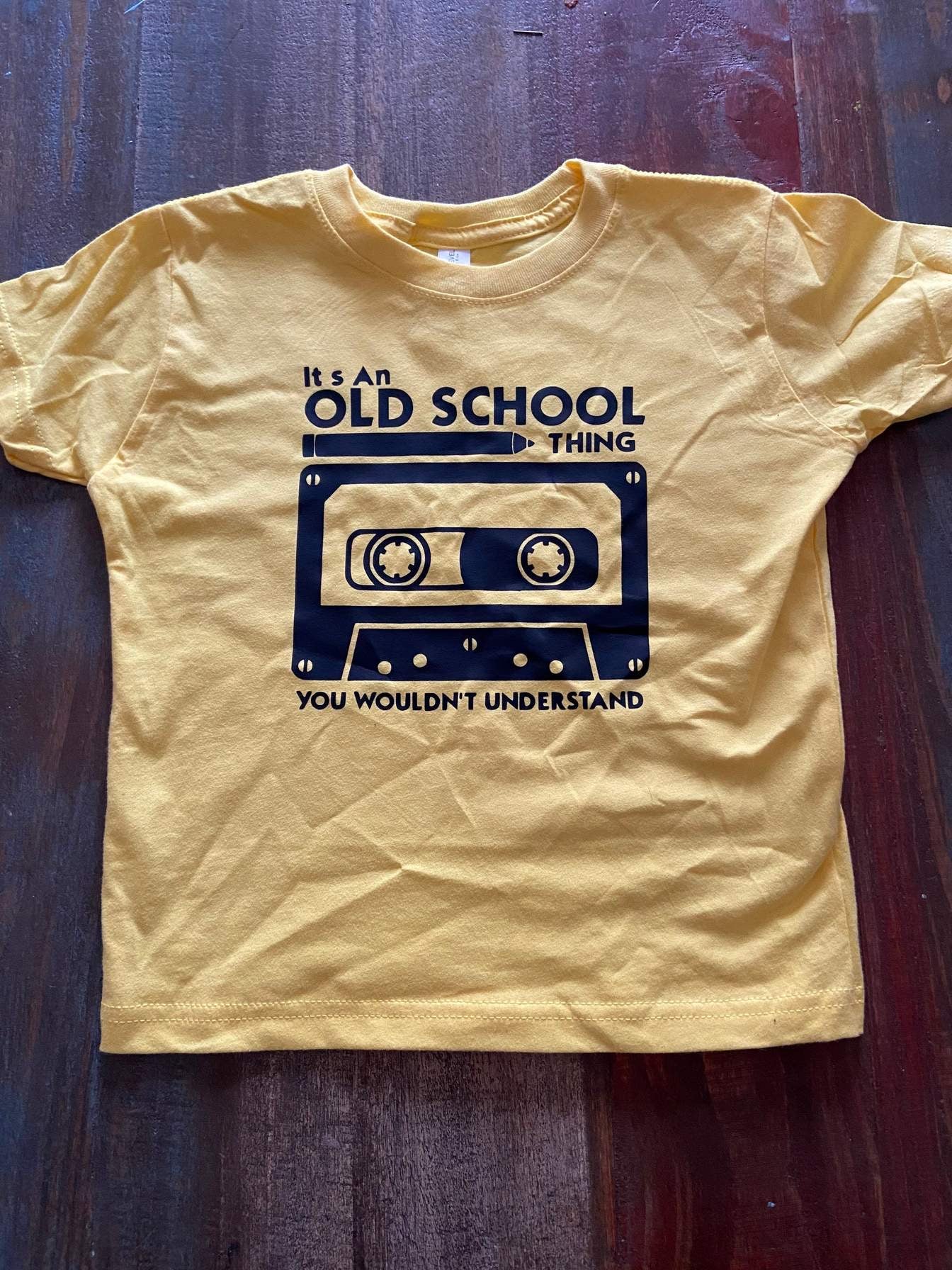 Old School Kid Graphic -Youth