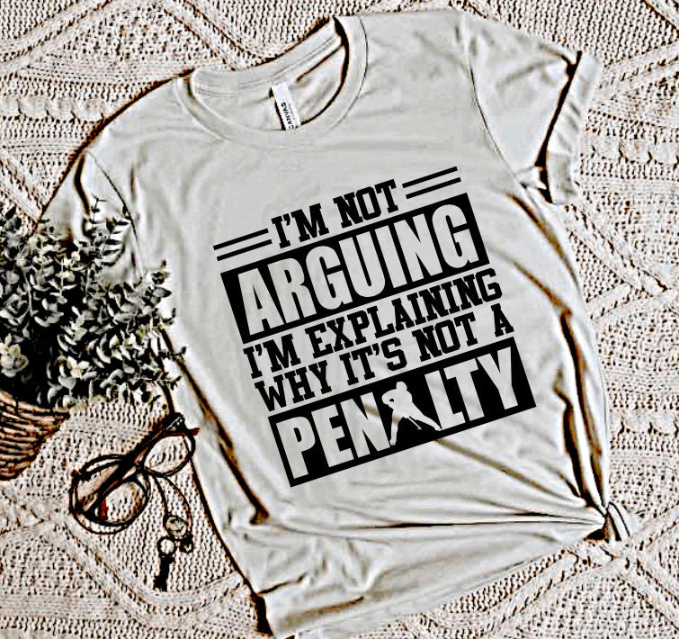 Penalty Arguing Hockey-Adult